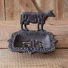 Cast Iron Cow Soap Dish