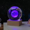 Cosmos Series Crystal Ball Night Lights; Milky Way; Moon; Desktop Bedroom Small Ornaments; Creative Valentine's Day Gifts Birthday Gifts - Star Walk