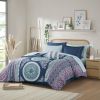 Boho Comforter Set with Bed Sheets - as Pic