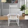 wooden porch rocker chair WHITE - as Pic