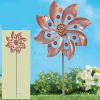 1pc Wind Spinner With Garden Stake; Kinetic Wind Spinners Outdoor Garden Stake For Yard And Garden - Garden Spinning Ornament