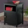 End Table - Black - black