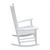 wooden porch rocker chair WHITE - as Pic