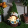 Gnome Night Solar Light Flower Decor Dimming Built-in Photoreceptor System Automatic Garden Decoration Fairy Desk Solar Light - B