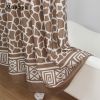 Muwago Shower Curtain With Giraffe Pattern Blackout Waterproof And Mildew Resistant Bathing Cover Aesthetic Bathroom Accessories - W78"*H78"