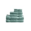 Super Soft Cotton Quick Dry Bath Towel 6 Piece Set - as Pic