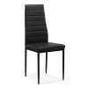 Dining chair set for 4  - Black