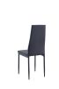 Dining chair set for 4  - Black