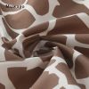 Muwago Shower Curtain With Giraffe Pattern Blackout Waterproof And Mildew Resistant Bathing Cover Aesthetic Bathroom Accessories - W72"*H78"