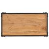 Coffee Table 35.4"x17.7"x13.8" Solid Acacia Wood - Brown