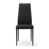 Dining chair set for 4  - Black