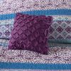 Reversible Quilt Set with Throw Pillows - as Pic